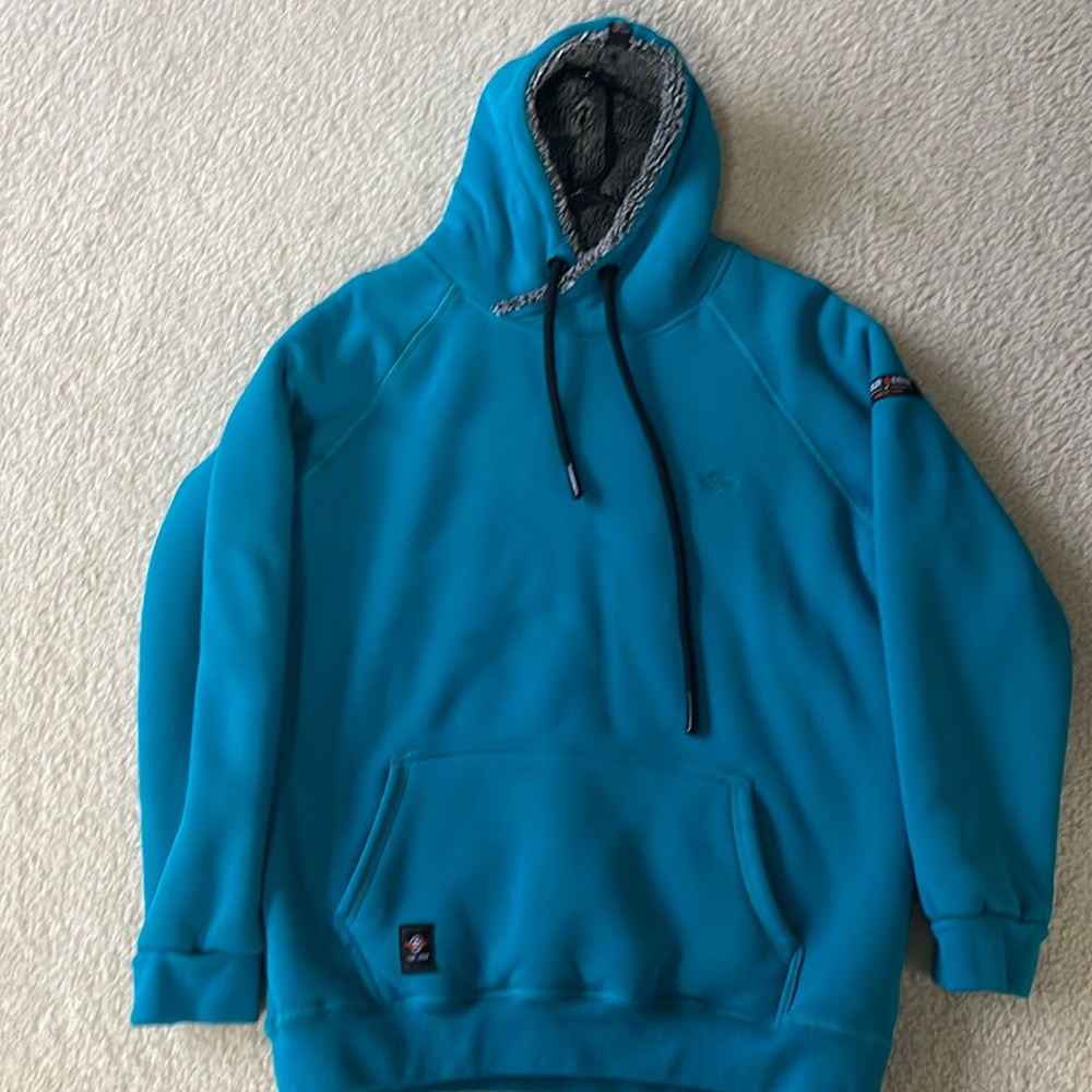 Hoodie with fur